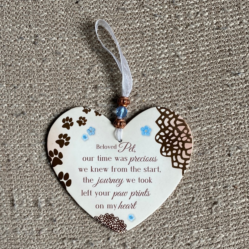 “Beloved Pet” ornament